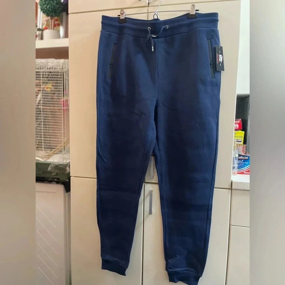 Rudolph Sportswear Navy Blue Drawstring Sweatpants Size 3XL Mens/ women’s